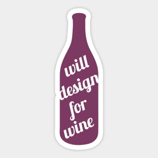 Design For Wine Sticker